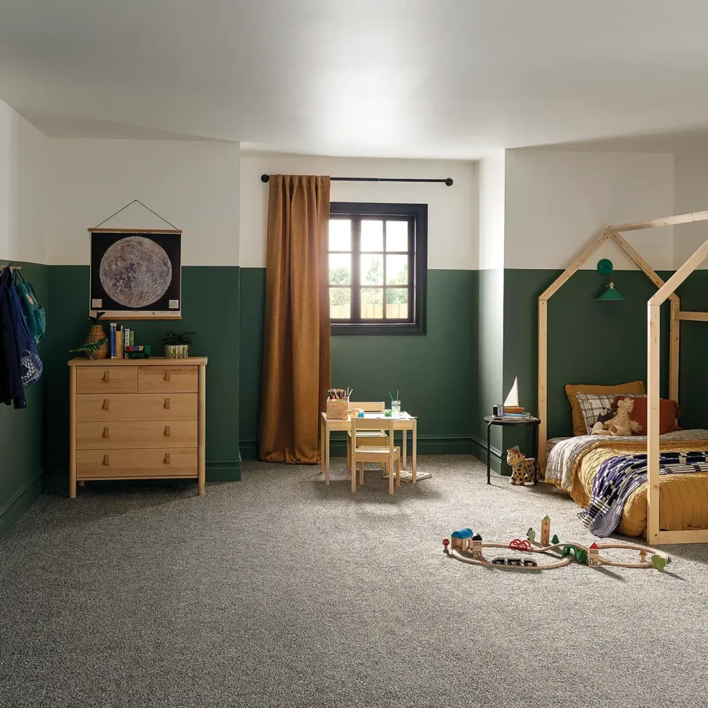 MJ007 TweedComfortBlue 00178 Bedroom H | Jordans Flooring